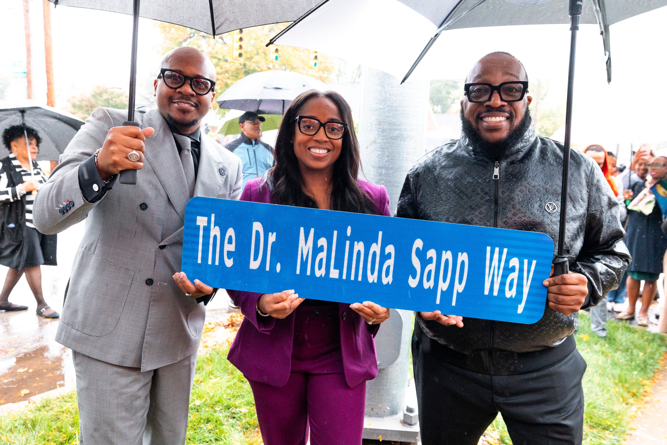 Marvin Sapp Honors Late Wife Dr Malinda Sapp In Grand Rapids Street Naming